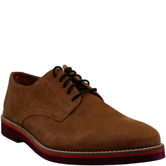 Bar III Men's Baxter Buck Lace-Ups Oxfords Tan Medium Brown 8M - Picture 1 of 4